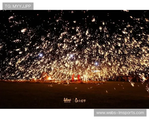 赛前飞行表演点亮亚斯码头夜空,营造盛大节日氛围